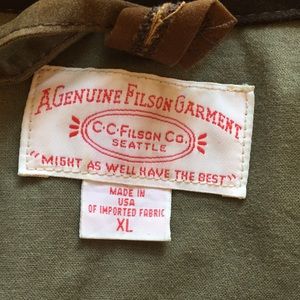 Filson Cover Cloth Mile Marker Coat